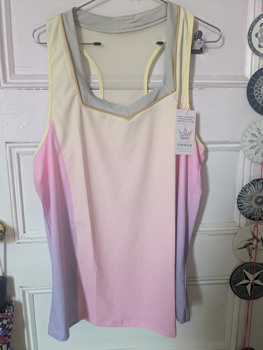 Princess Leia Gradient Pastel Tank Top